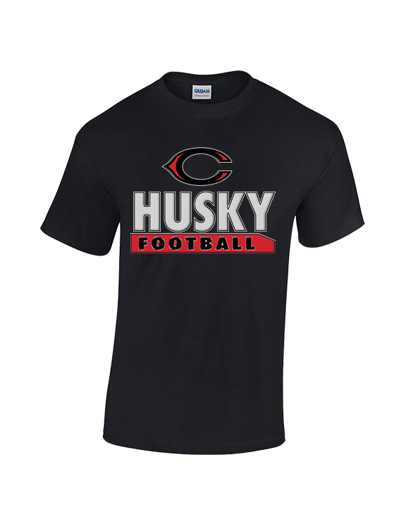 Centennial HS Football C - Cotton T-Shirt