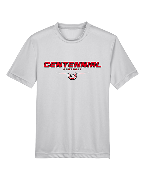 Centennial HS Football Design - Youth Performance Shirt