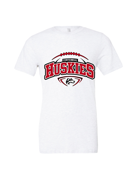Centennial HS Football Toss - Tri-Blend Shirt