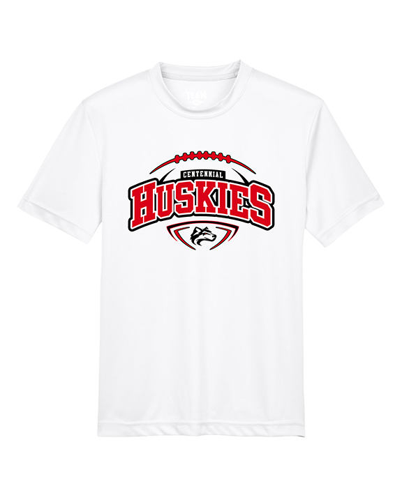 Centennial HS Football Toss - Youth Performance Shirt