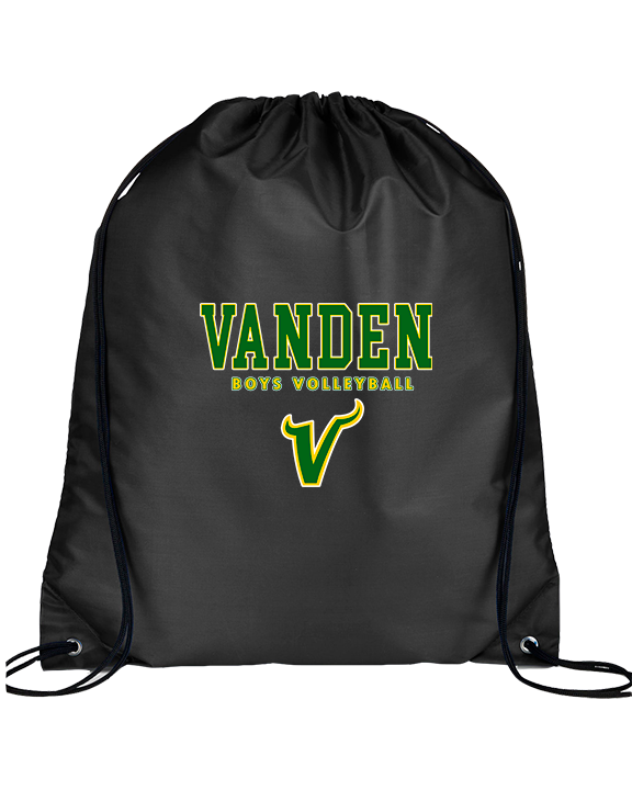 Vanden HS Boys Volleyball Block - Drawstring Bag