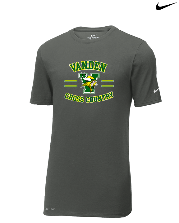Vanden HS Cross Country Curve - Mens Nike Cotton Poly Tee
