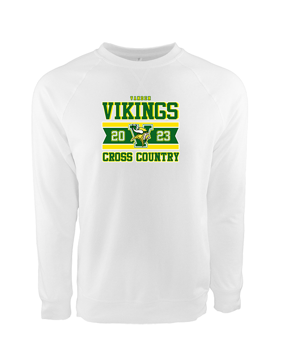 Vanden HS Cross Country Stamp - Crewneck Sweatshirt