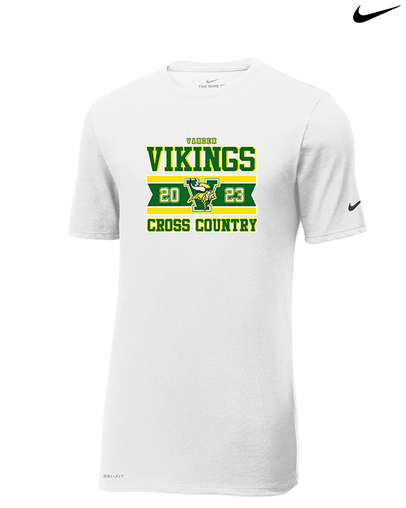 Vanden HS Cross Country Stamp - Mens Nike Cotton Poly Tee