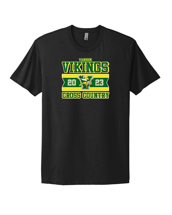 Vanden HS Cross Country Stamp - Mens Select Cotton T-Shirt