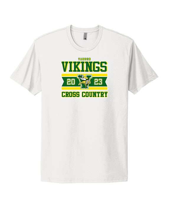 Vanden HS Cross Country Stamp - Mens Select Cotton T-Shirt