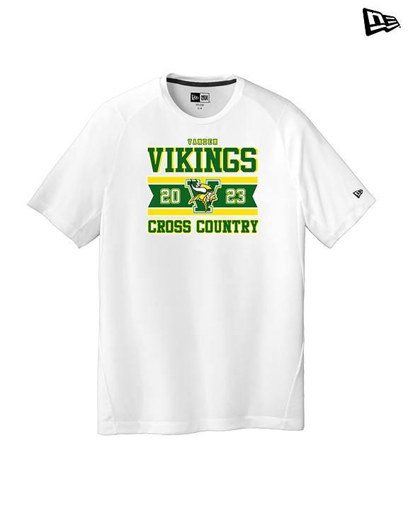 Vanden HS Cross Country Stamp - New Era Performance Shirt