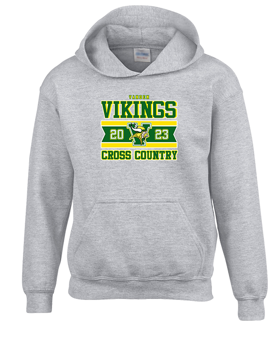 Vanden HS Cross Country Stamp - Youth Hoodie