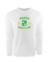 West Windsor-Plainsboro HS South Wrestling Curve - Crewneck Sweatshirt