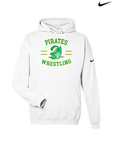West Windsor-Plainsboro HS South Wrestling Curve - Nike Club Fleece Hoodie