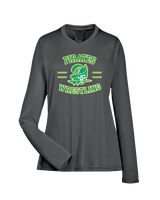 West Windsor-Plainsboro HS South Wrestling Curve - Womens Performance Longsleeve