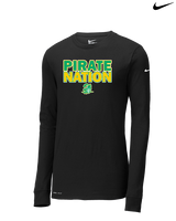 West Windsor-Plainsboro HS South Wrestling Nation - Mens Nike Longsleeve