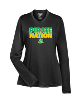 West Windsor-Plainsboro HS South Wrestling Nation - Womens Performance Longsleeve