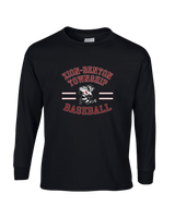 Zion-Benton Township HS Baseball Curve - Mens Basic Cotton Long Sleeve