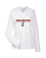 Zion-Benton Township HS Baseball Keen - Womens Performance Long Sleeve