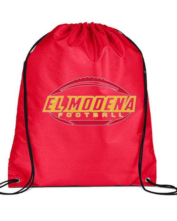 El Modena HS Football Custom 2 - Drawstring Bag
