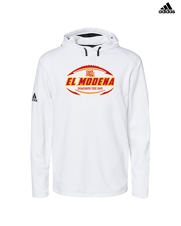 El Modena HS Football Custom 3 - Mens Adidas Hoodie