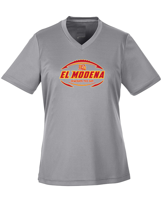 El Modena HS Football Custom 3 - Womens Performance Shirt