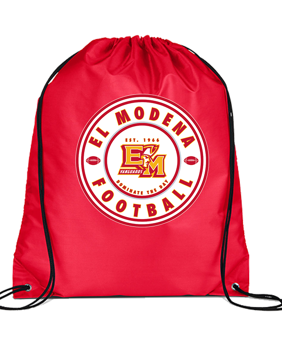 El Modena HS Football Custom 5 - Drawstring Bag