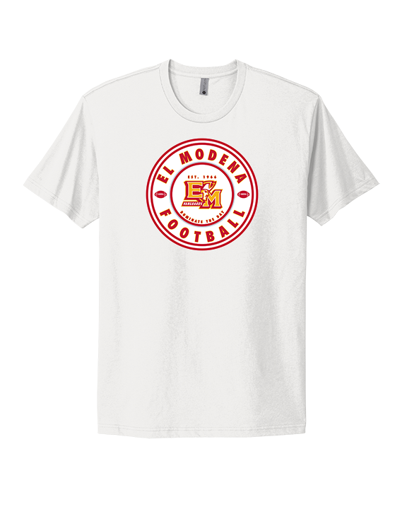 El Modena HS Football Custom 5 - Mens Select Cotton T-Shirt