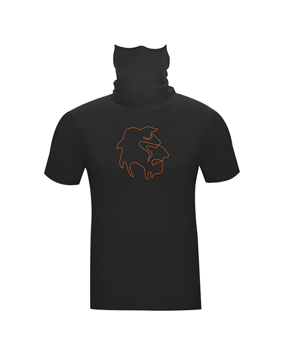 Apple Valley HS Football Devil Head - Compression Crew with Mask