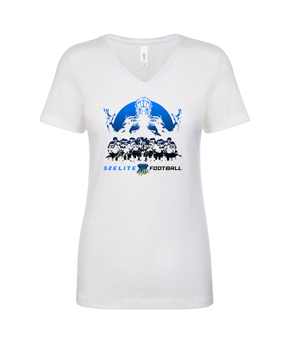32Elite Football Unleashed - Womens Vneck