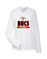 757 Bucs Elite 11u Football Property - Womens Performance Longsleeve