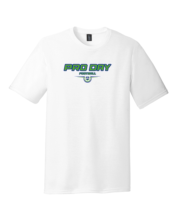 808 PRO Day Football Design - Tri-Blend Shirt
