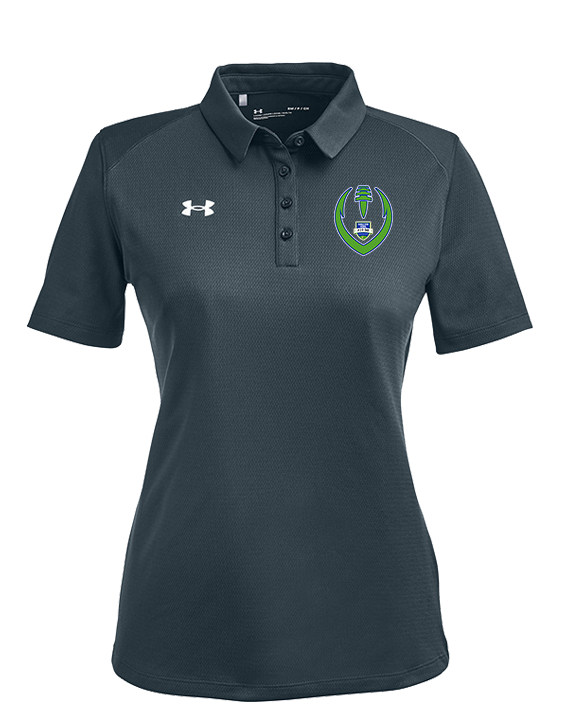 808 PRO Day Football Full Football - Under Armour Ladies Tech Polo