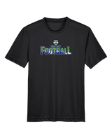 808 PRO Day Football Splatter - Youth Performance Shirt