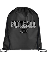 AEX Showcase Football Block - Drawstring Bag