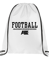 AEX Showcase Football Block - Drawstring Bag