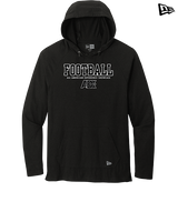 AEX Showcase Football Block - New Era Tri-Blend Hoodie