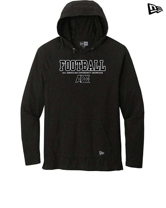 AEX Showcase Football Block - New Era Tri-Blend Hoodie