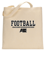 AEX Showcase Football Block - Tote