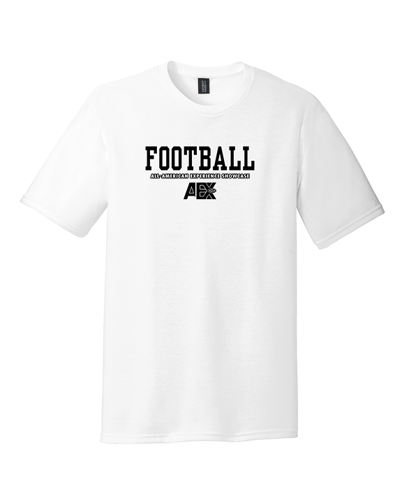 AEX Showcase Football Block - Tri-Blend Shirt