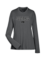 AEX Showcase Football Block - Womens Performance Longsleeve