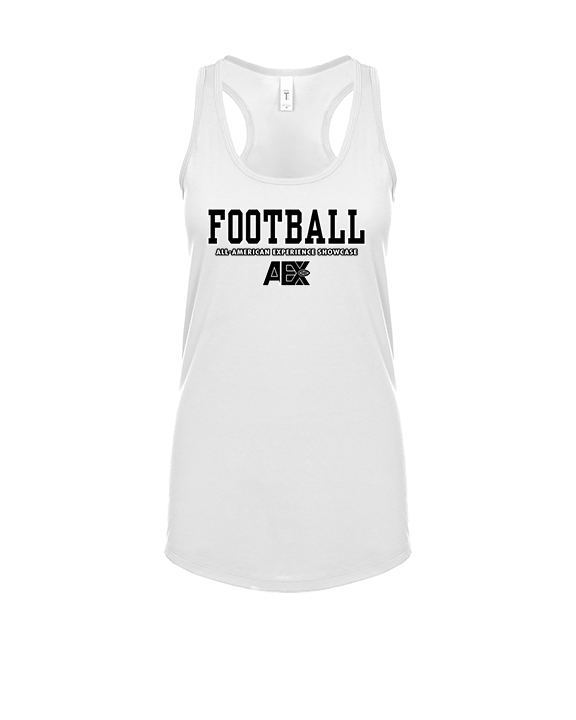 AEX Showcase Football Block - Womens Tank Top
