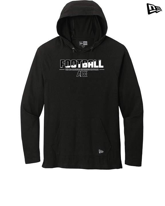 AEX Showcase Football Cut - New Era Tri-Blend Hoodie