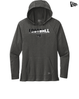 AEX Showcase Football Cut - New Era Tri-Blend Hoodie