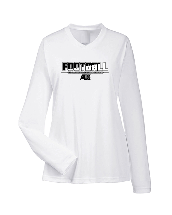 AEX Showcase Football Cut - Womens Performance Longsleeve