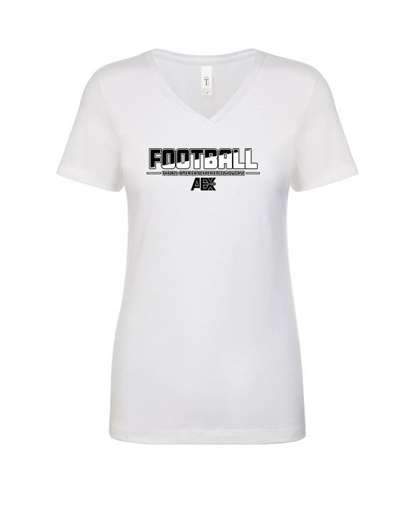 AEX Showcase Football Cut - Womens Vneck