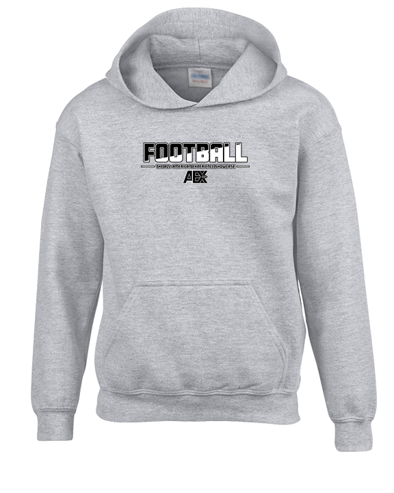 AEX Showcase Football Cut - Youth Hoodie