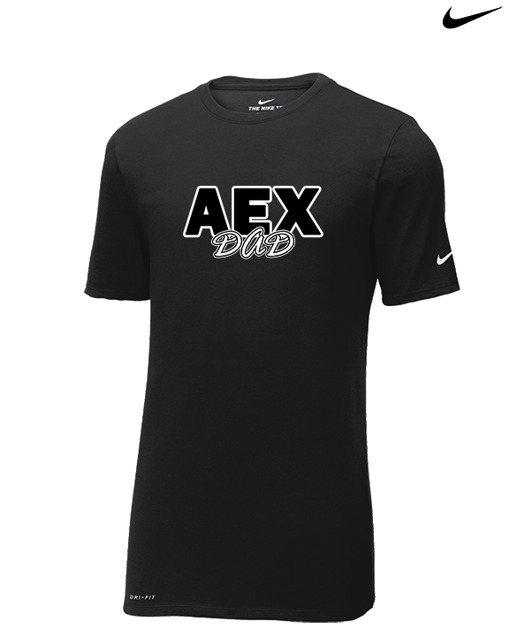 AEX Showcase Football Dad - Mens Nike Cotton Poly Tee