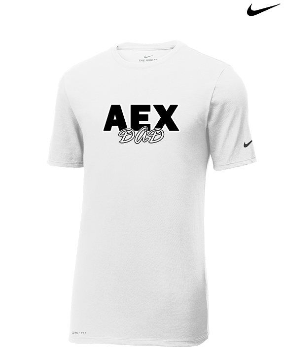 AEX Showcase Football Dad - Mens Nike Cotton Poly Tee