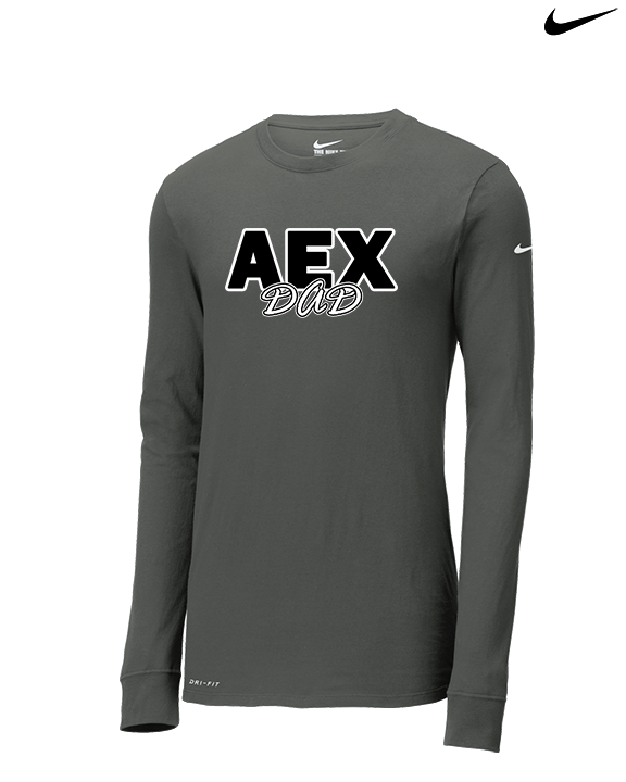 AEX Showcase Football Dad - Mens Nike Longsleeve