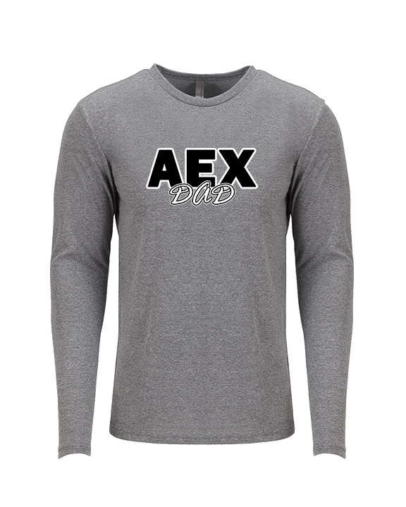 AEX Showcase Football Dad - Tri-Blend Long Sleeve