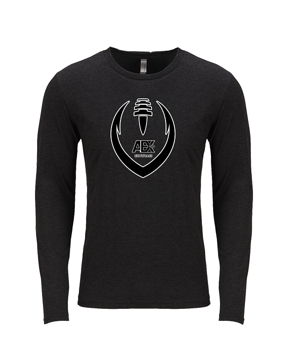 AEX Showcase Football Full Football - Tri-Blend Long Sleeve