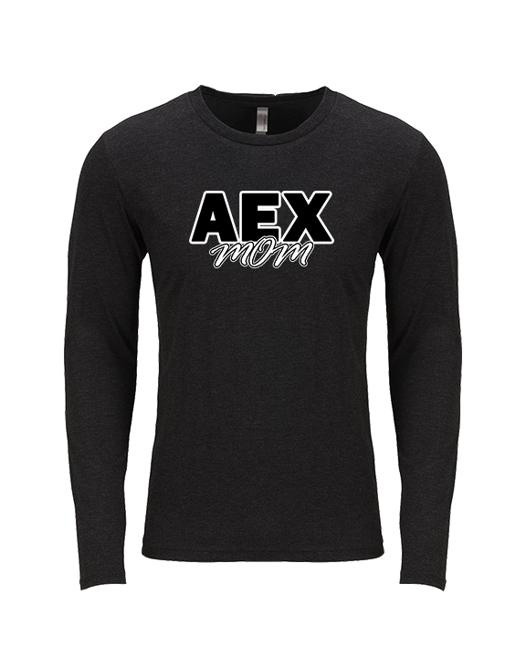 AEX Showcase Football Mom - Tri-Blend Long Sleeve