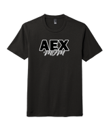 AEX Showcase Football Mom - Tri-Blend Shirt
